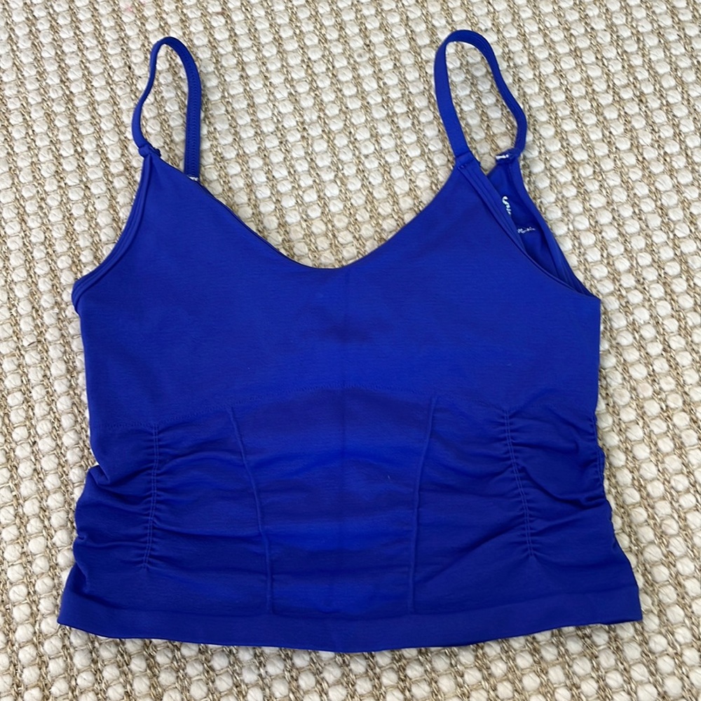 Free People Good Karma Ruched Tank XS/S